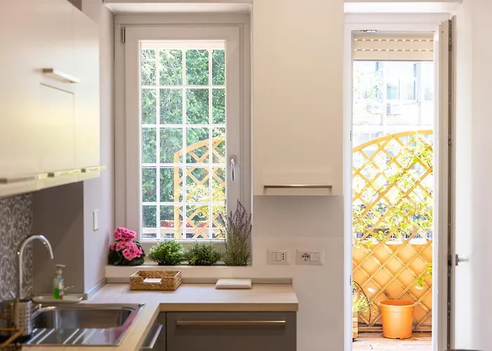 아파트 Amazing Viale Trastevere With Terrace 로마